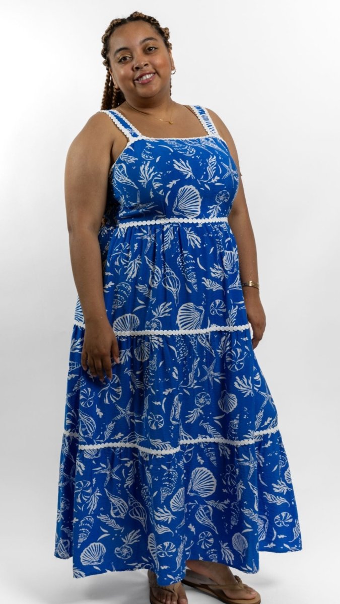 Tidal Treasures Midi Dress - U Pretty Things