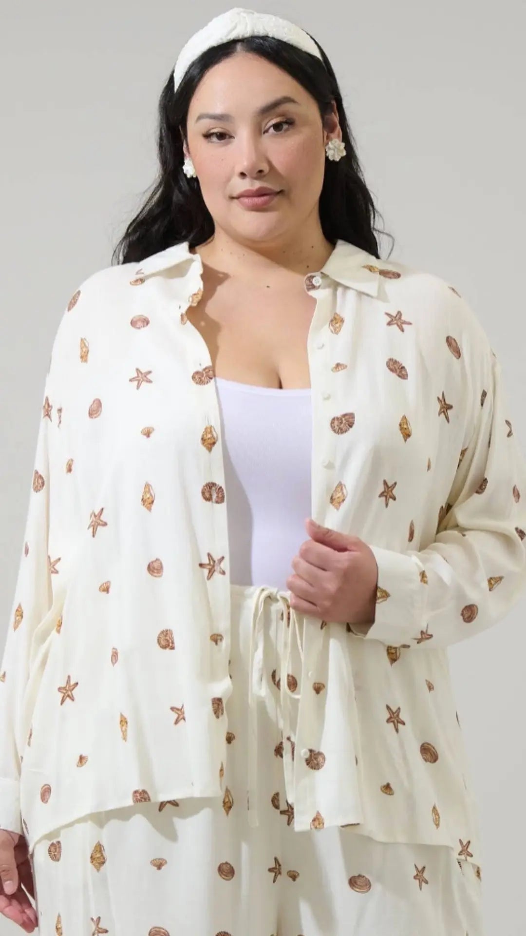 Plus - The Shoreline Shirt - U Pretty Things