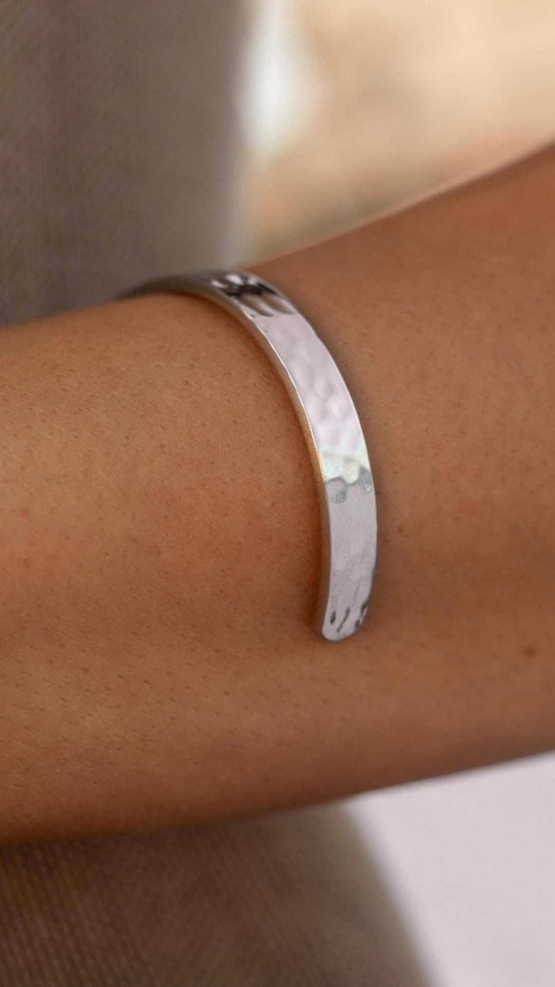 Solstice Cuff Silver