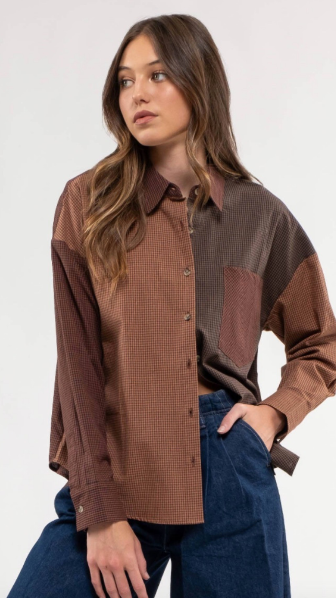 Harvest Blend Button Down