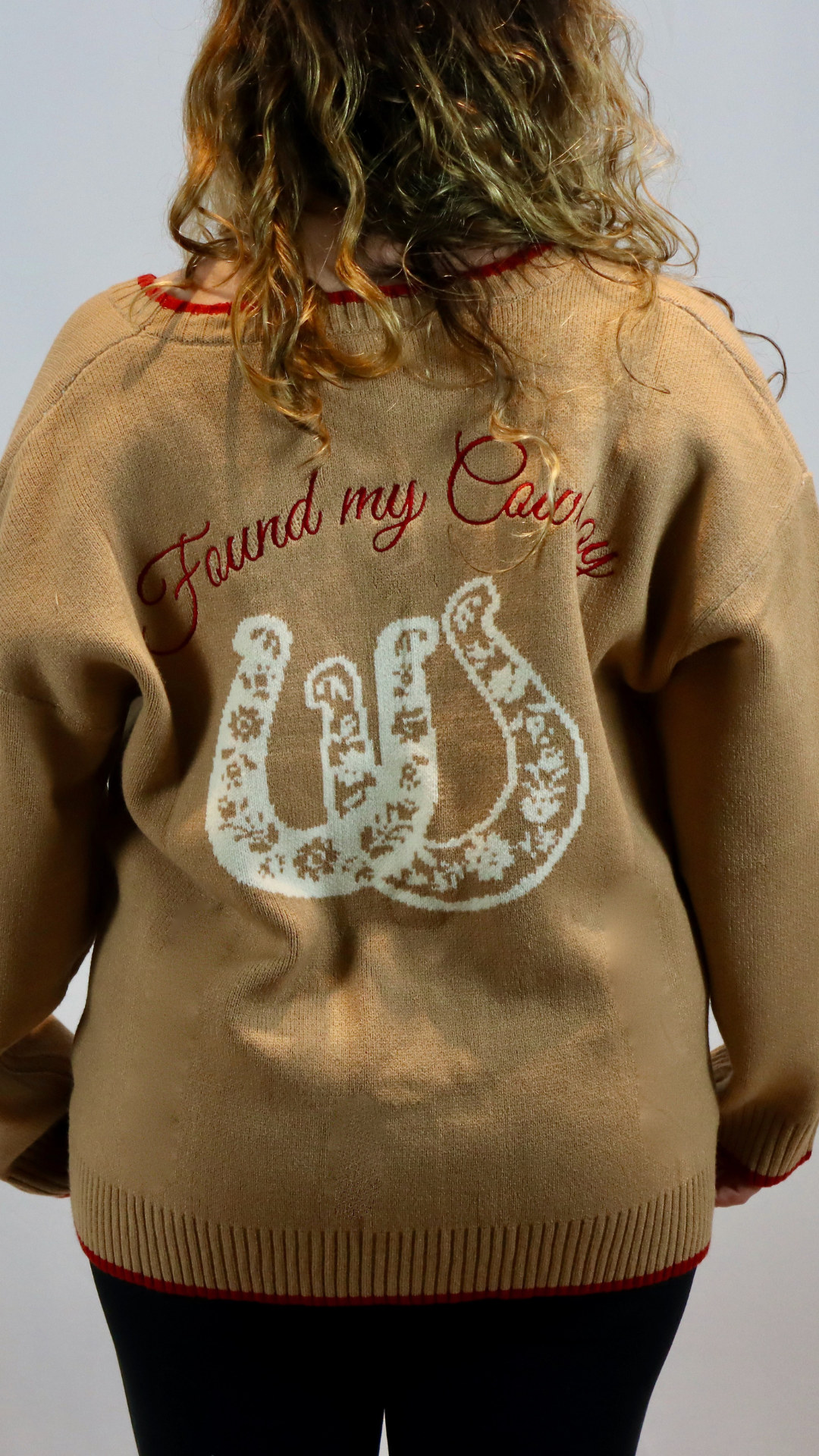 Lucky Horseshoe Cardigan