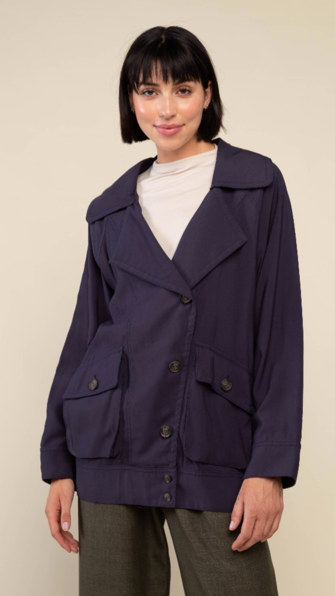 ジャケット・アウター deres 13rd Chelsey/coat-like jacket Chelsea Jacket | Women's Classic Outerwear for Layering