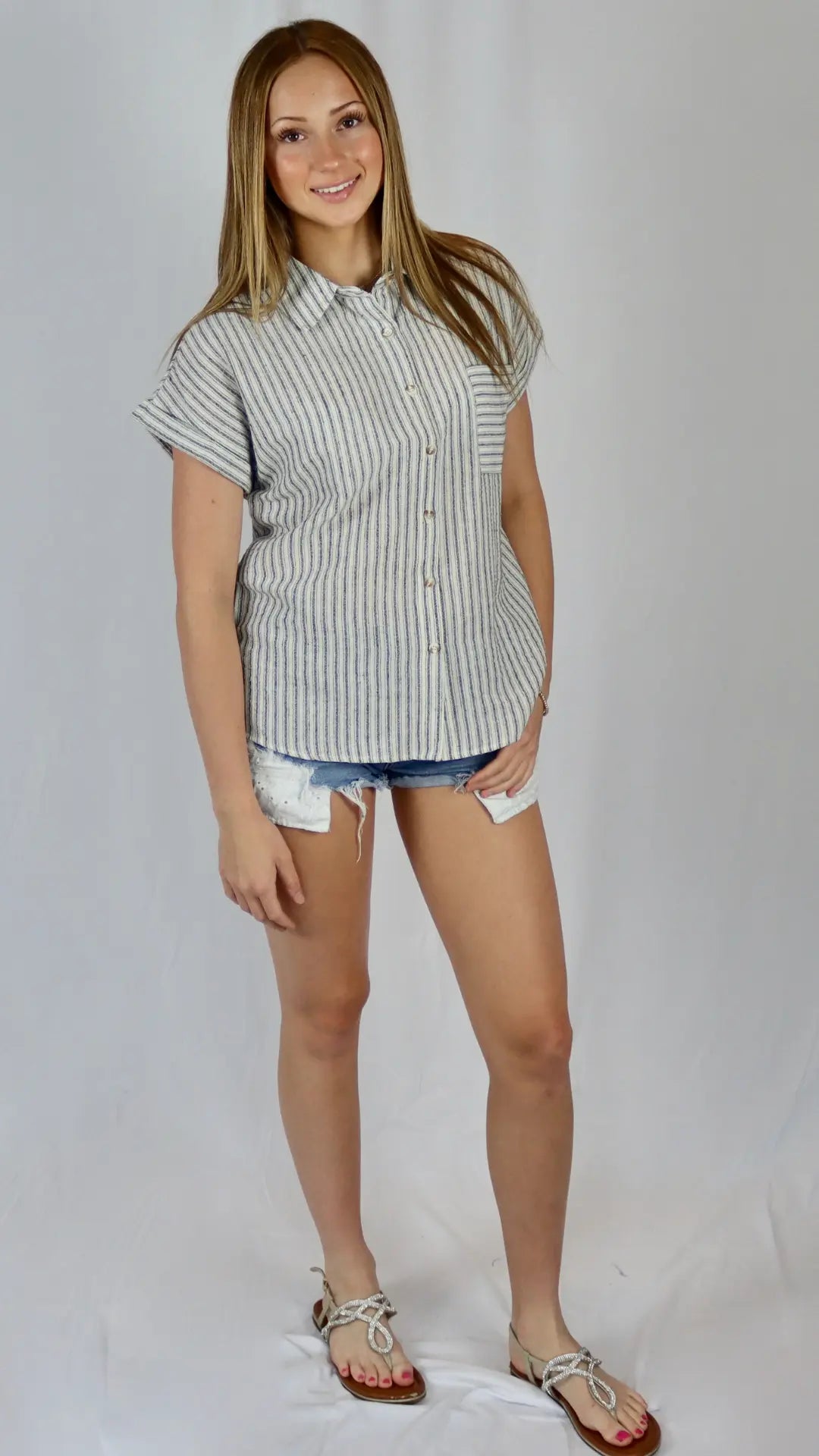 Easy Line Linen Shirt - U Pretty Things