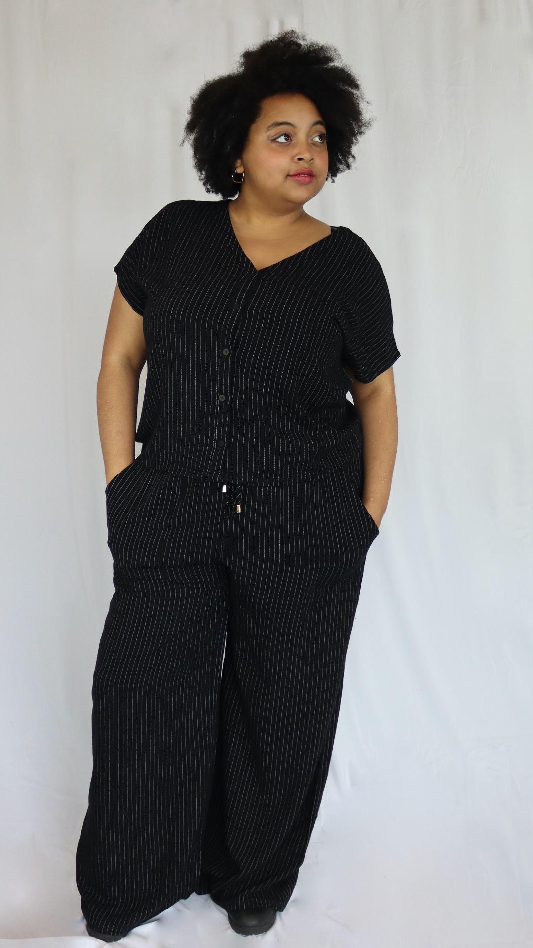 Plus - The Power Stripe Top