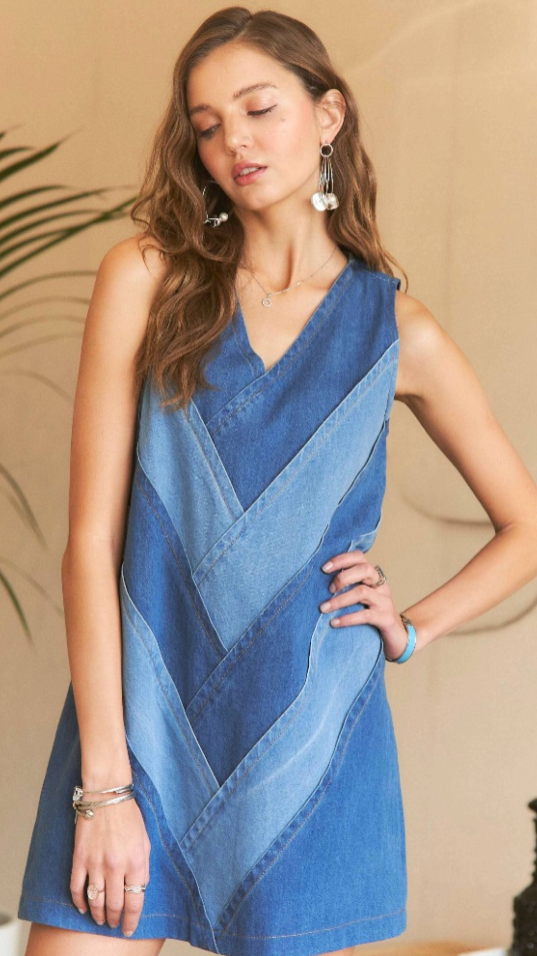 The Chevron Crush Dress