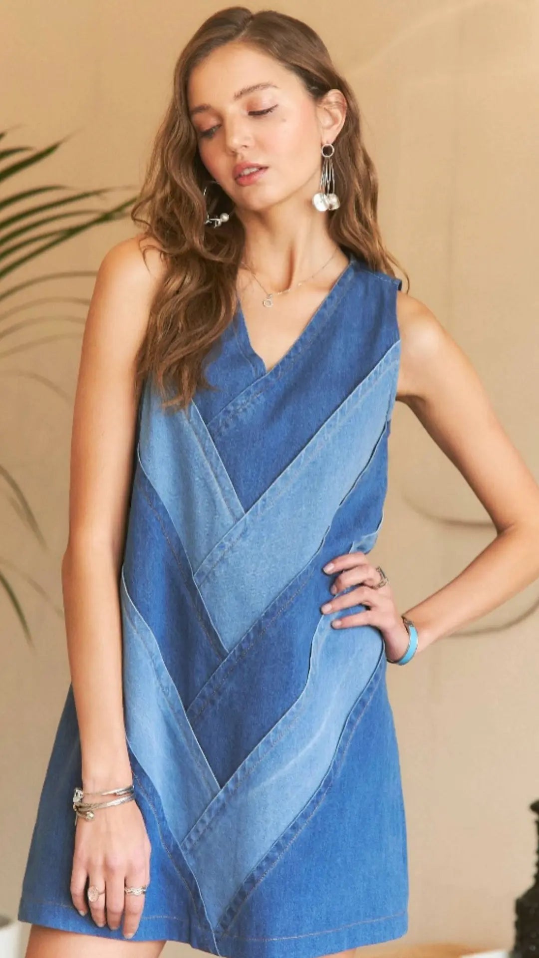 The Chevron Crush Dress - U Pretty Things