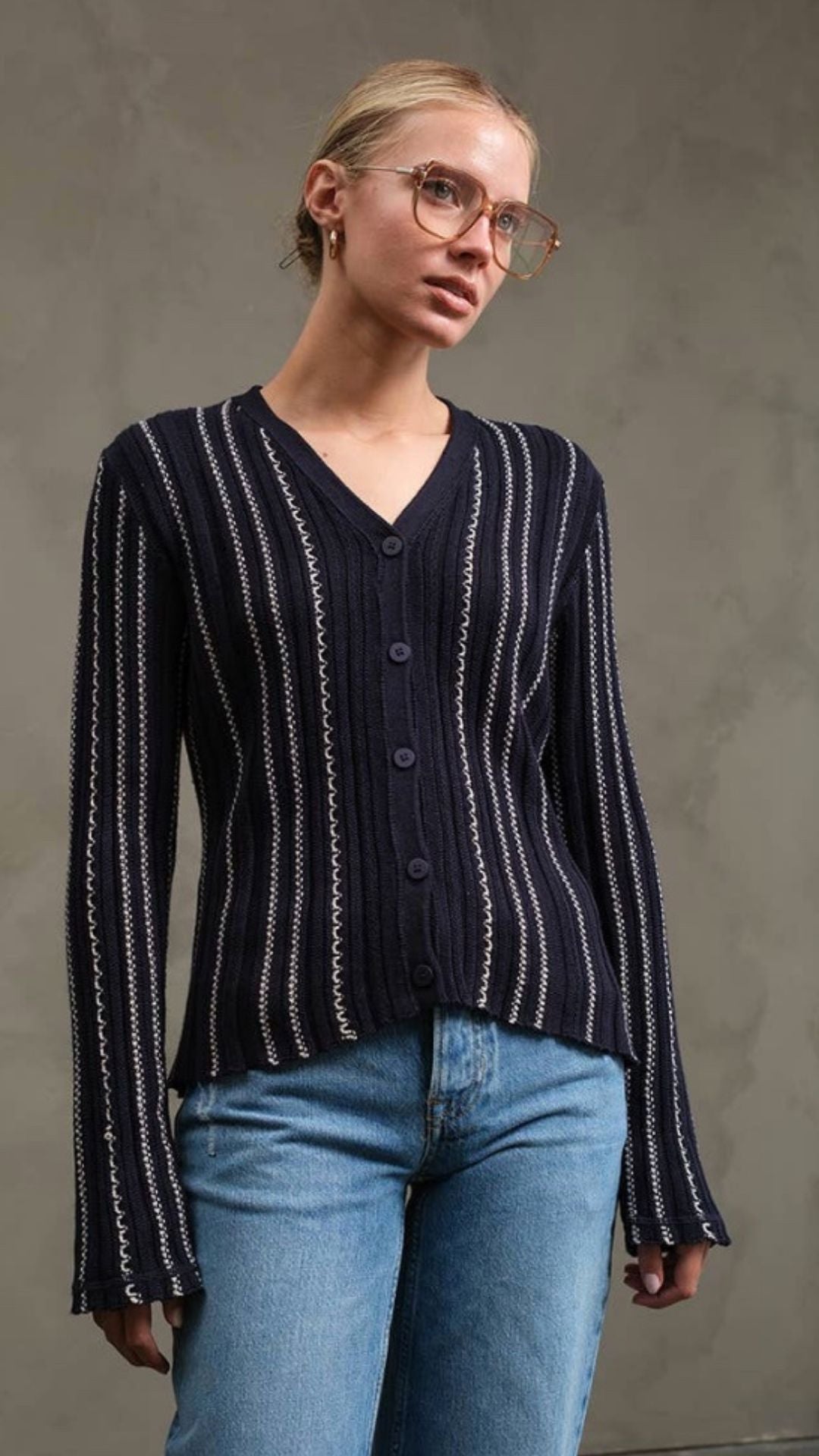 Wavy Days Cardigan