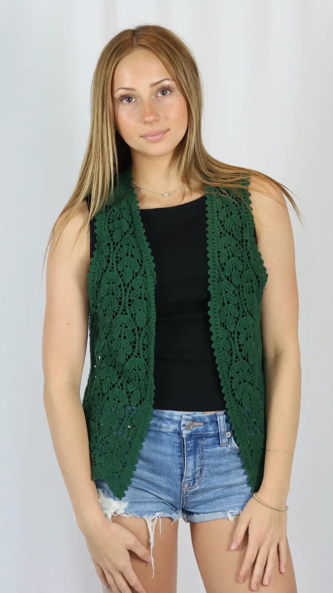 The Garden Edge Vest - U Pretty Things