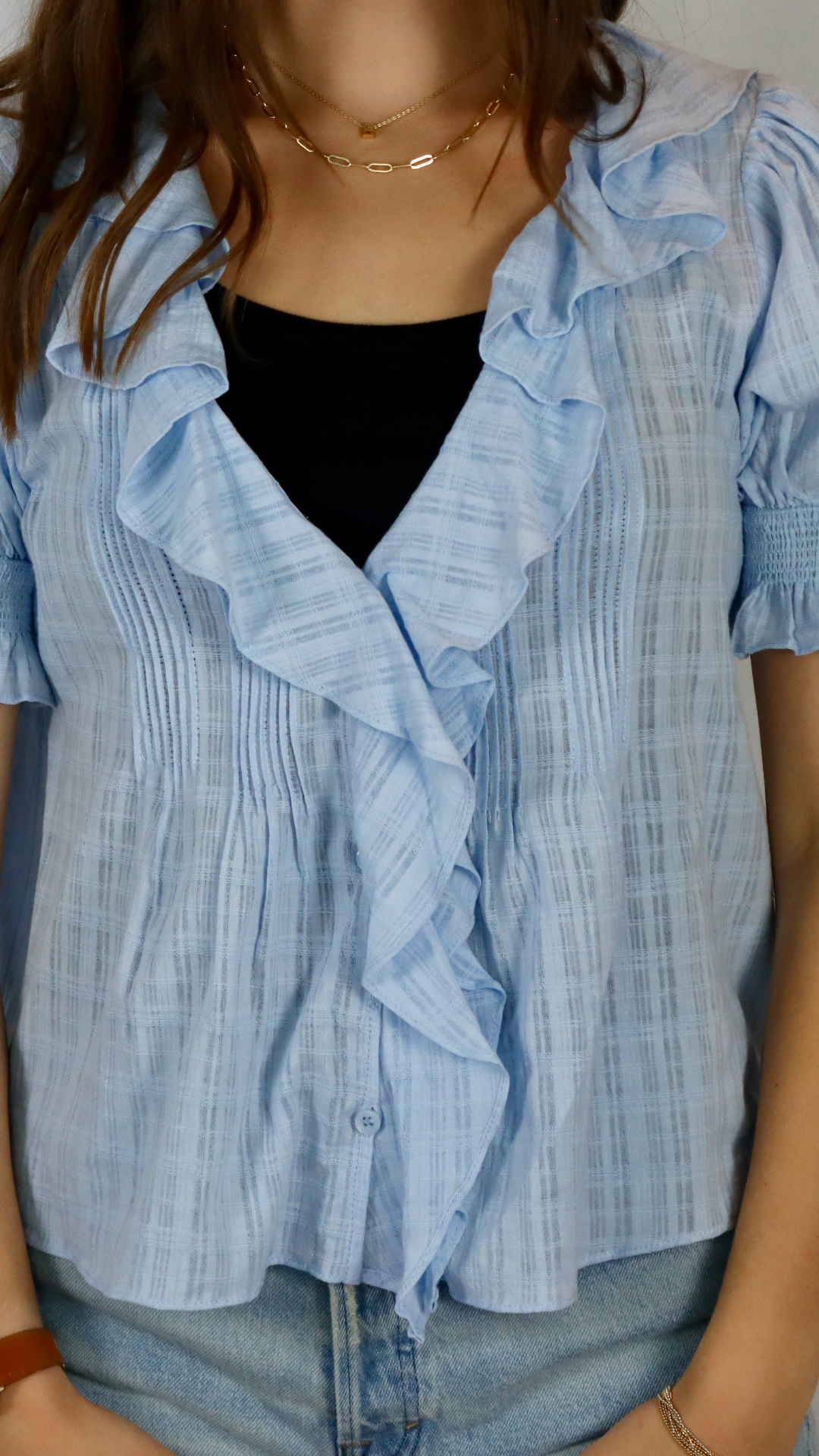 The Sweet Sky Blouse