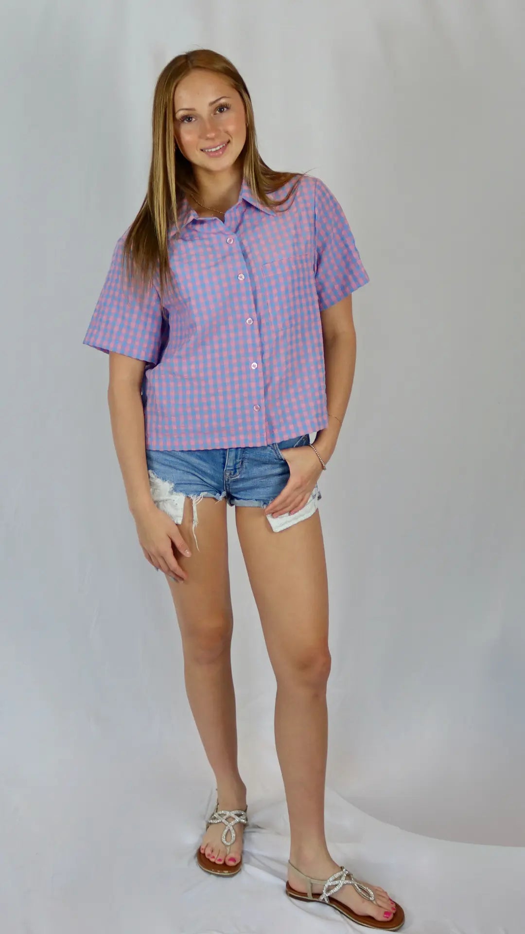 Cotton Candy Tie - Back Polo - U Pretty Things