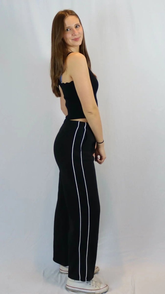 Easy Line Sweatpants - Black - U Pretty Things