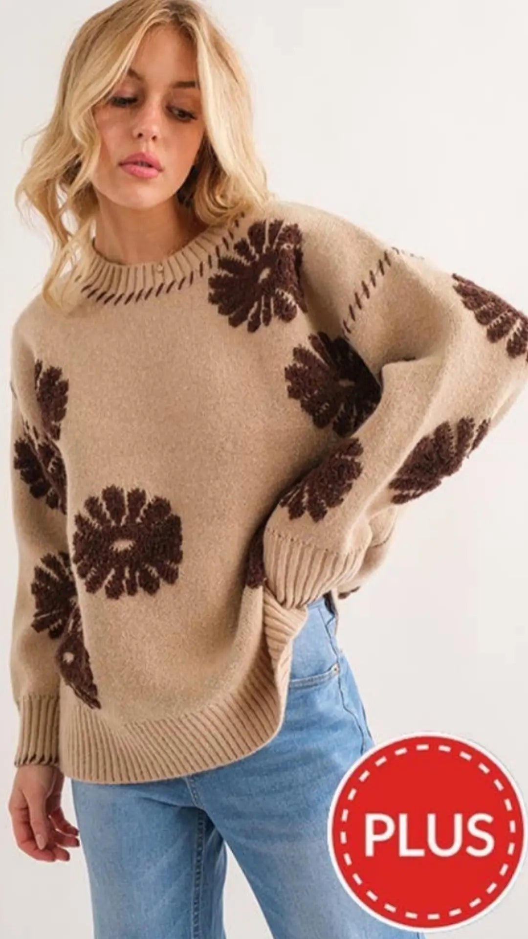 Wildflower Knit Sweater - U Pretty Things