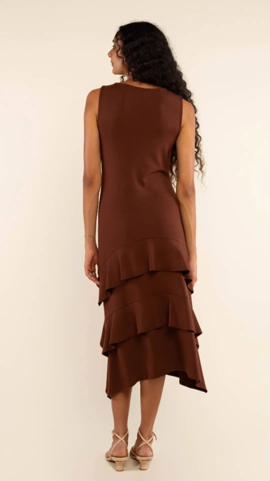 Delphi Tiered Ruffle Dress - U Pretty Things