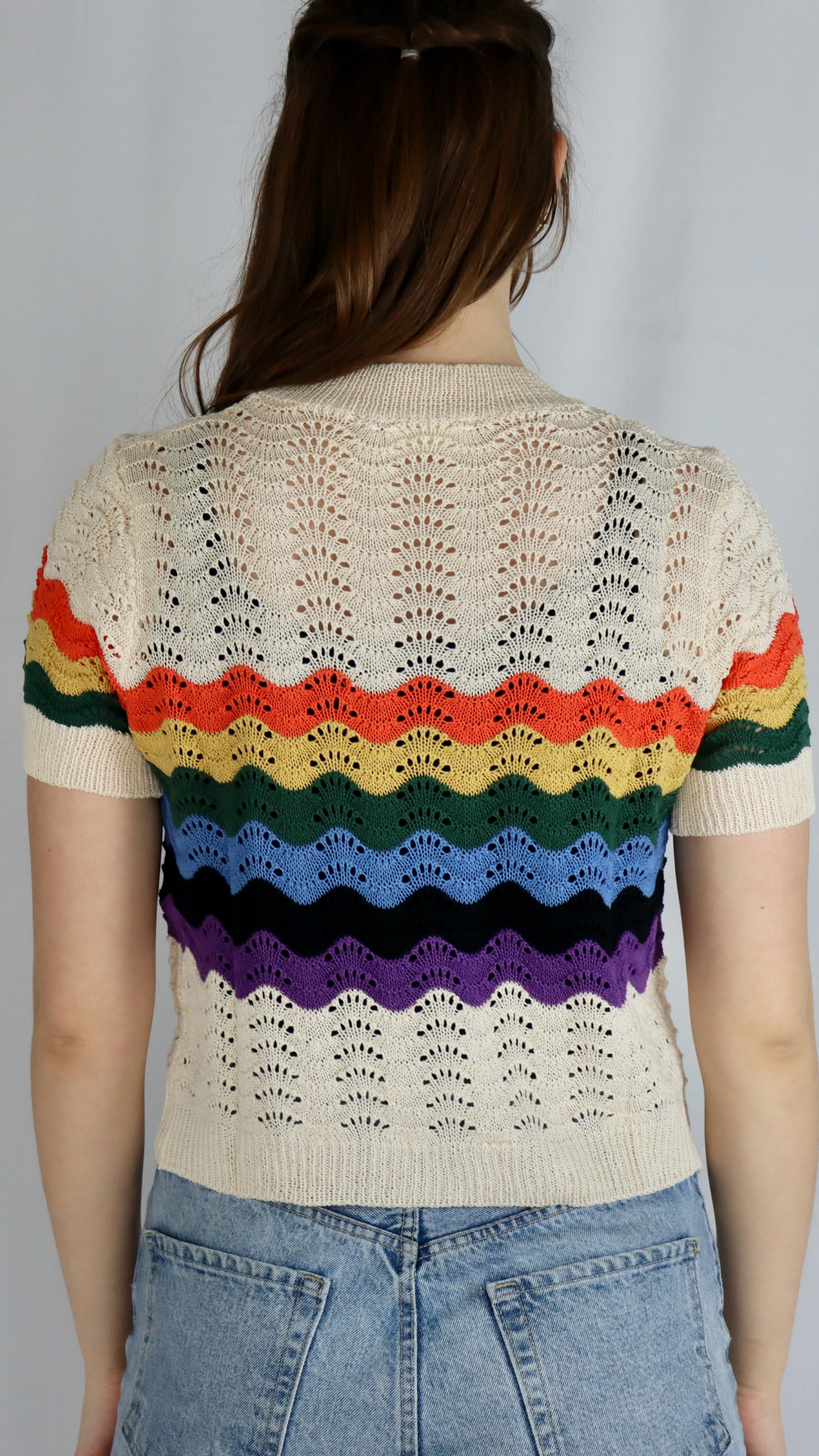 Rainbow Stripe Top