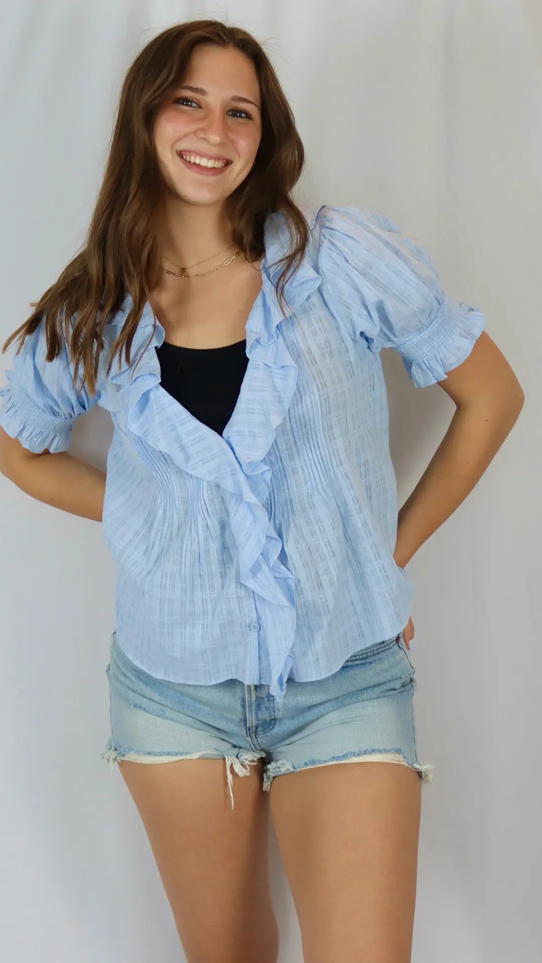 The Sweet Sky Blouse - U Pretty Things