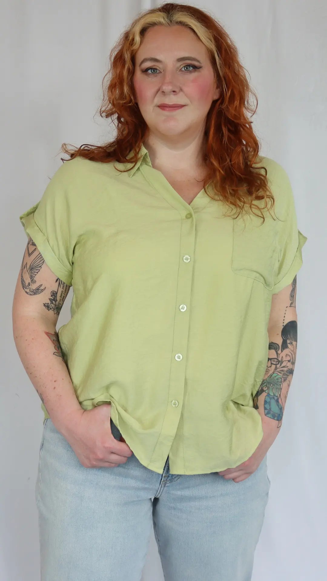 Plus - The Everyday Ease Shirt - U Pretty Things
