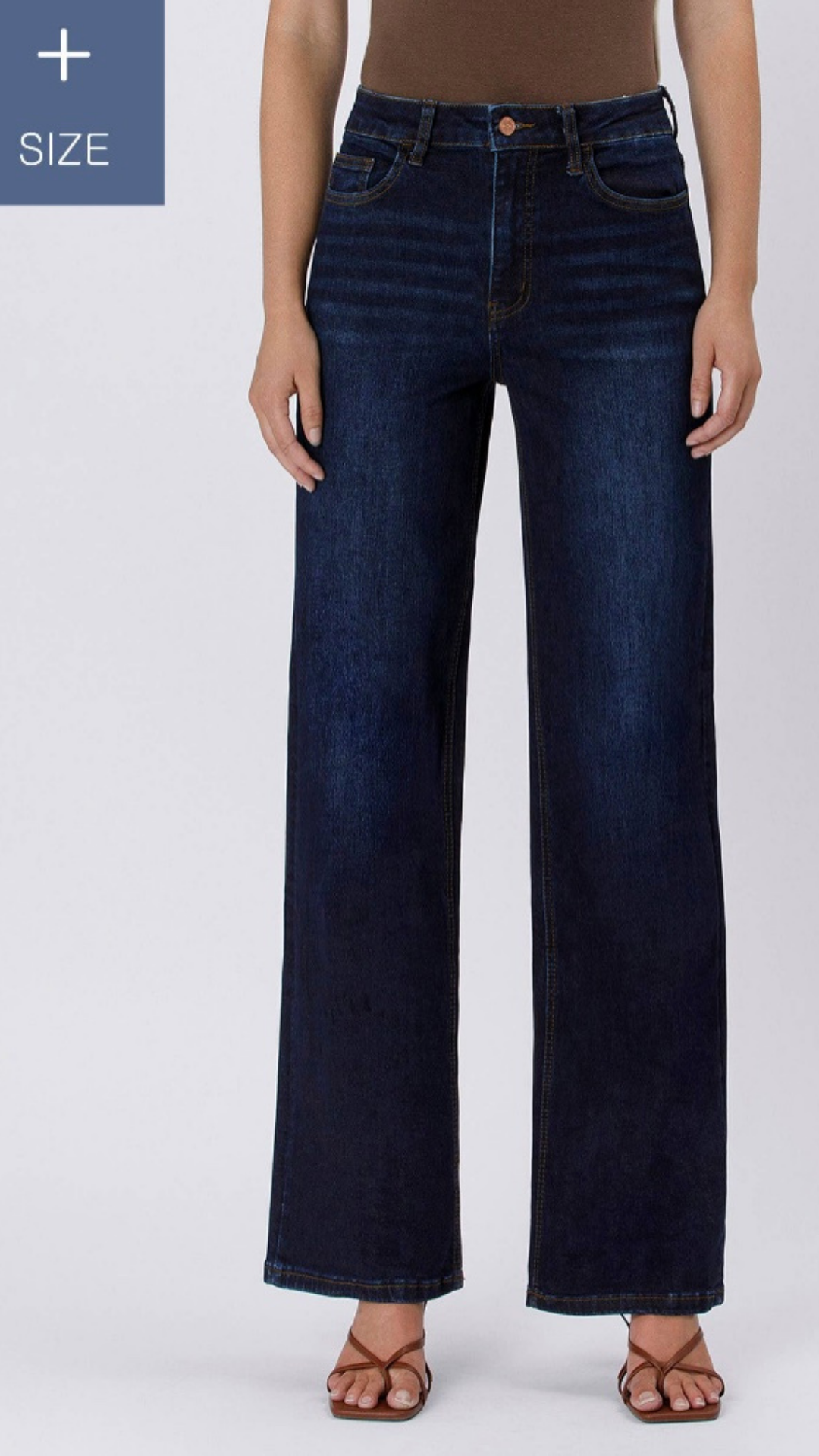 PLUS SIZE 90'S VINTAGE SUPER HIGH RISE JEANS