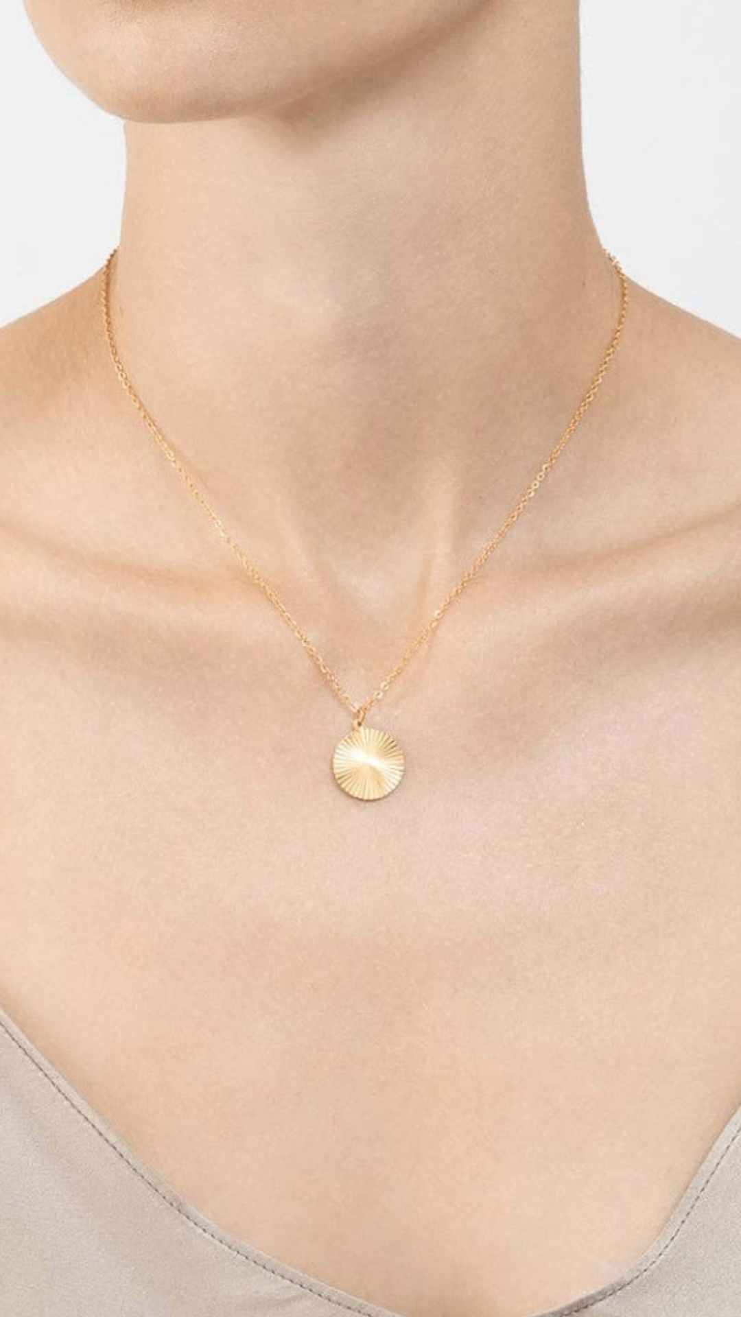 Solar Flare Medallion Necklace