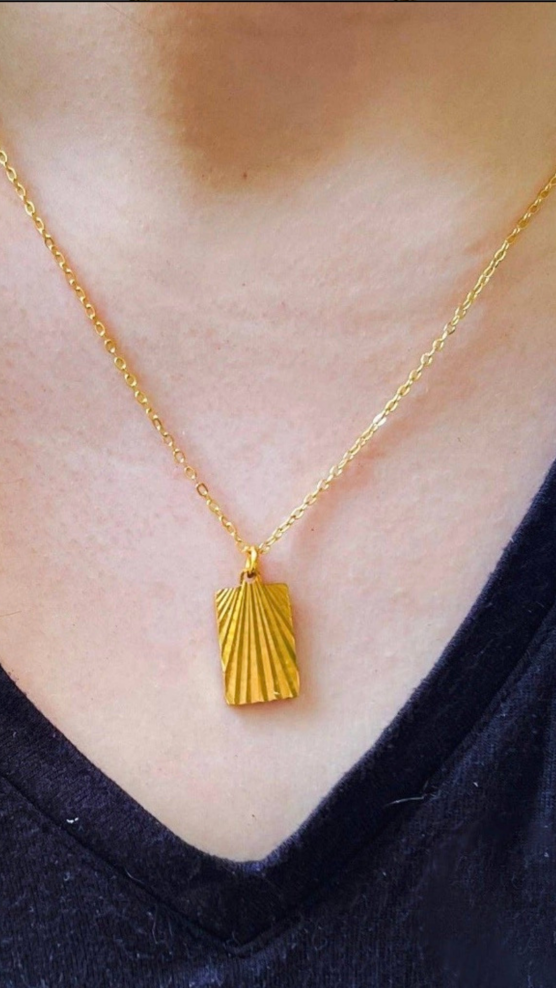 Raycatcher Pendant Necklace