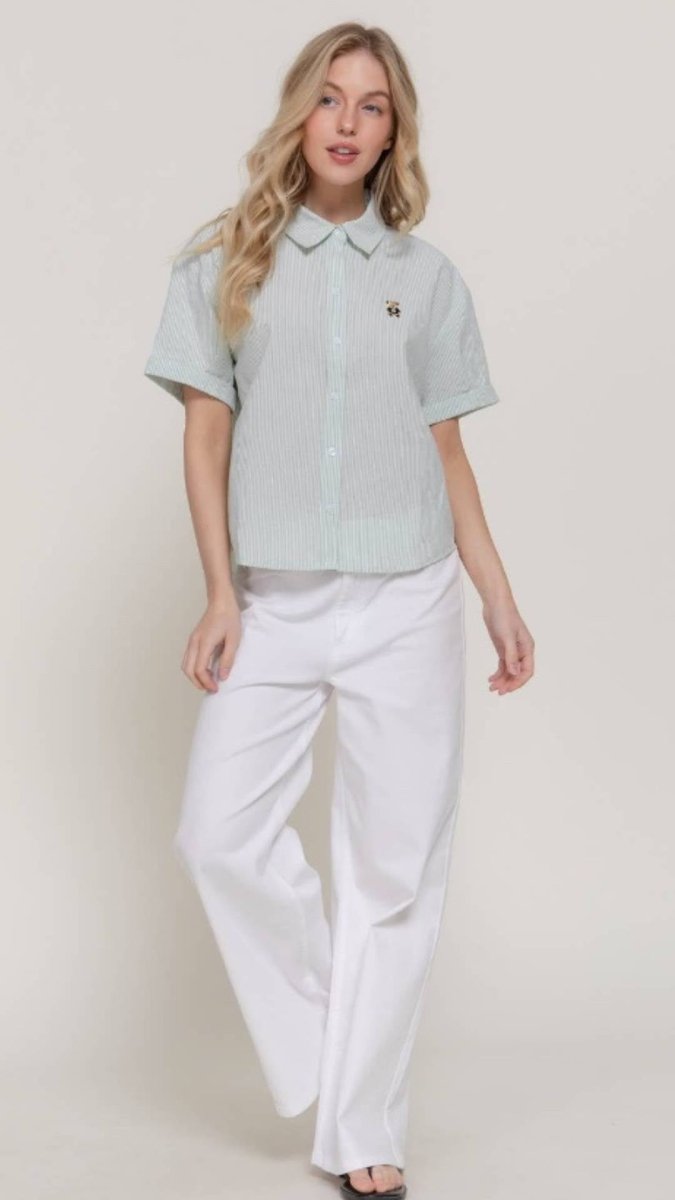 The Teddy Breeze Button Up - U Pretty Things