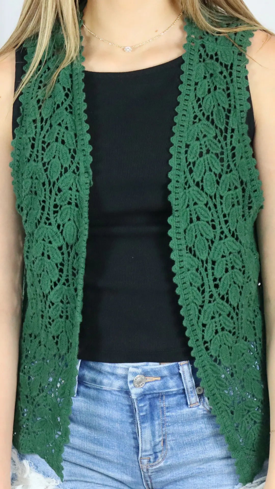 The Garden Edge Vest - U Pretty Things