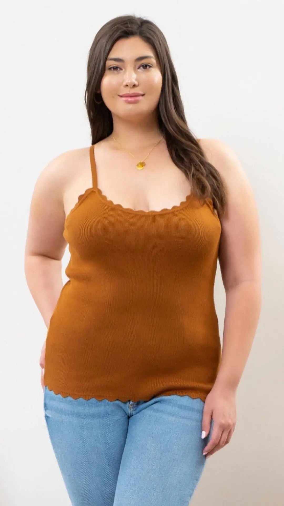 Plus Easy Edge Cami - U Pretty Things
