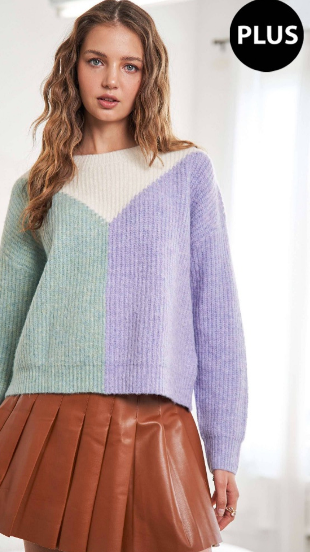 Dreamy Hues Cozy Sweater