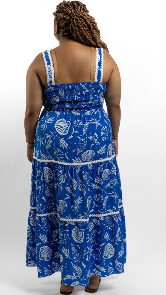 Tidal Treasures Midi Dress - U Pretty Things