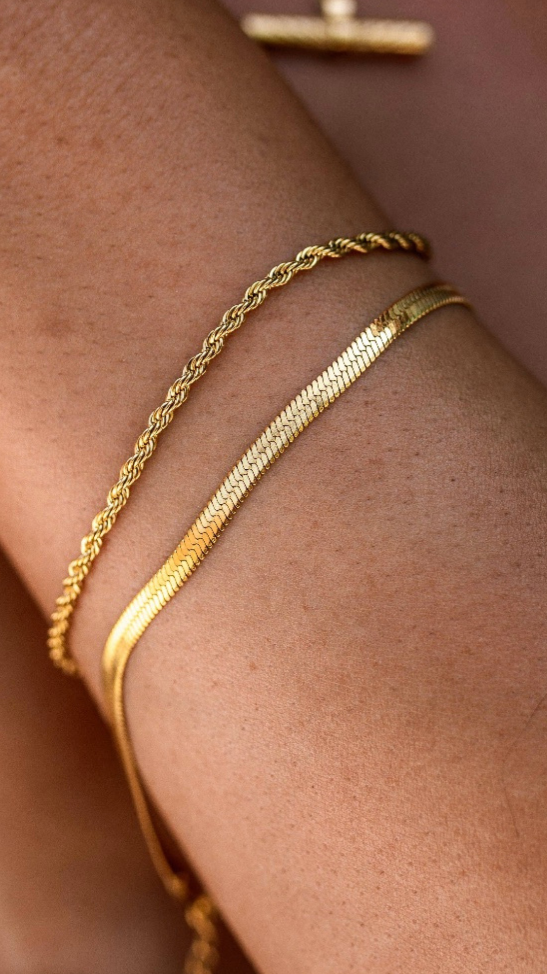 Twist of Gold Bracelet