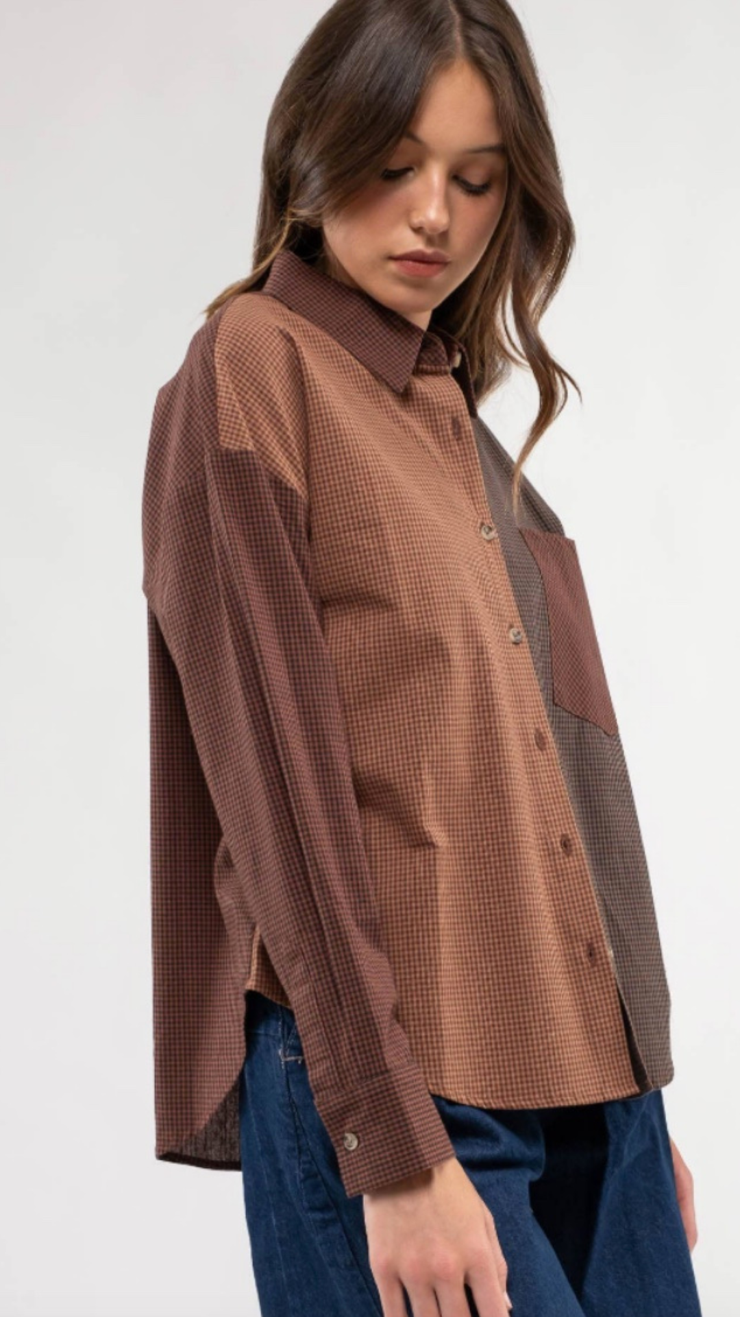 Harvest Blend Button Down