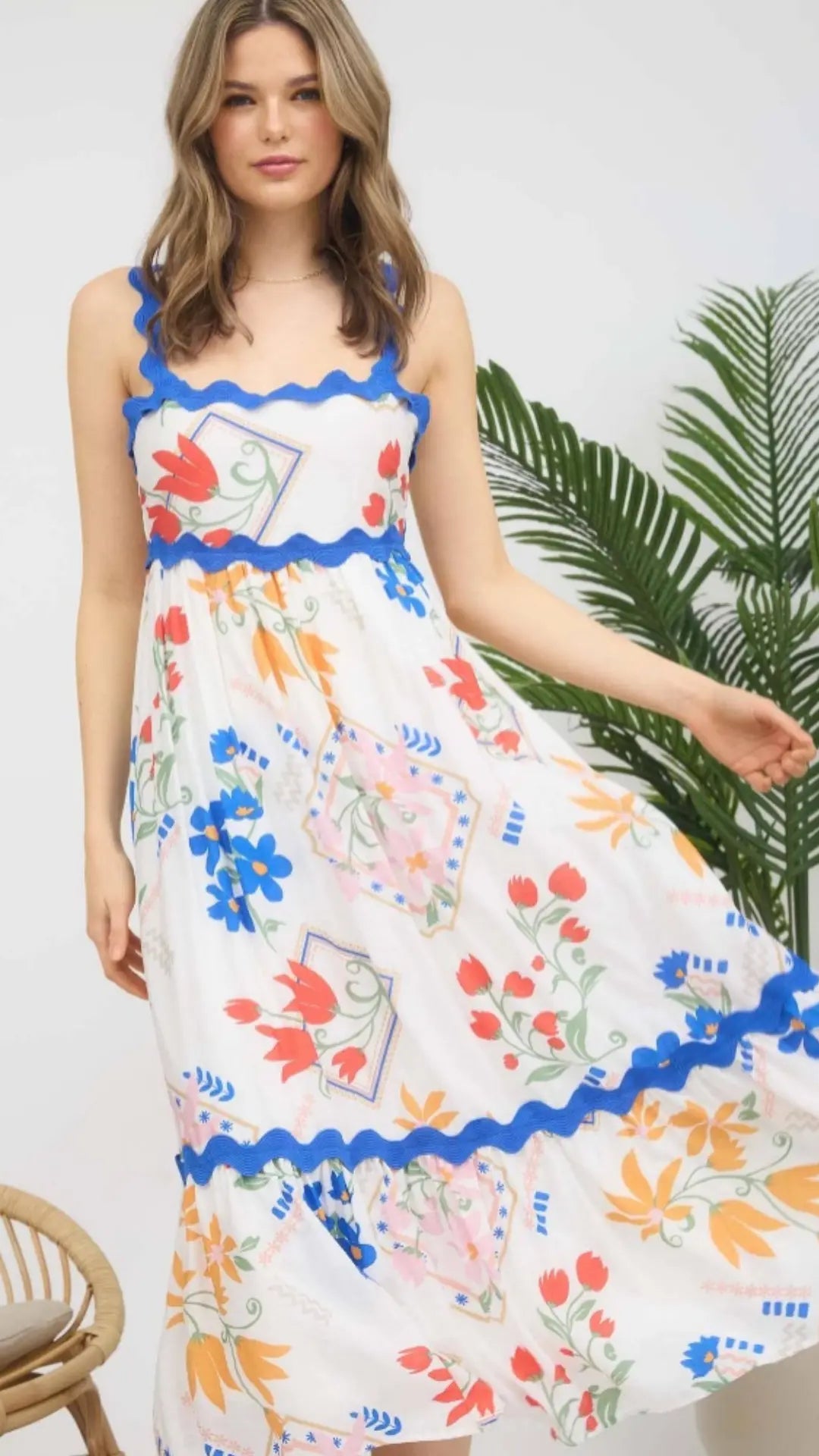 Summer Ripple Dress - U Pretty Things