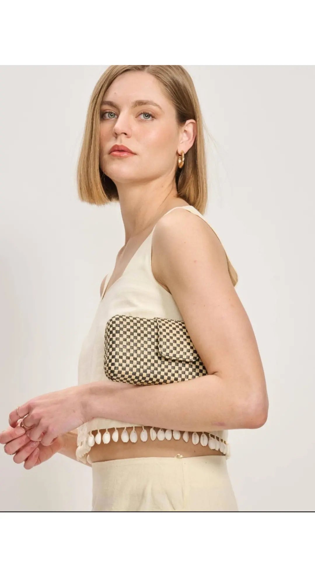 The Checkmate Chain Clutch - U Pretty Things
