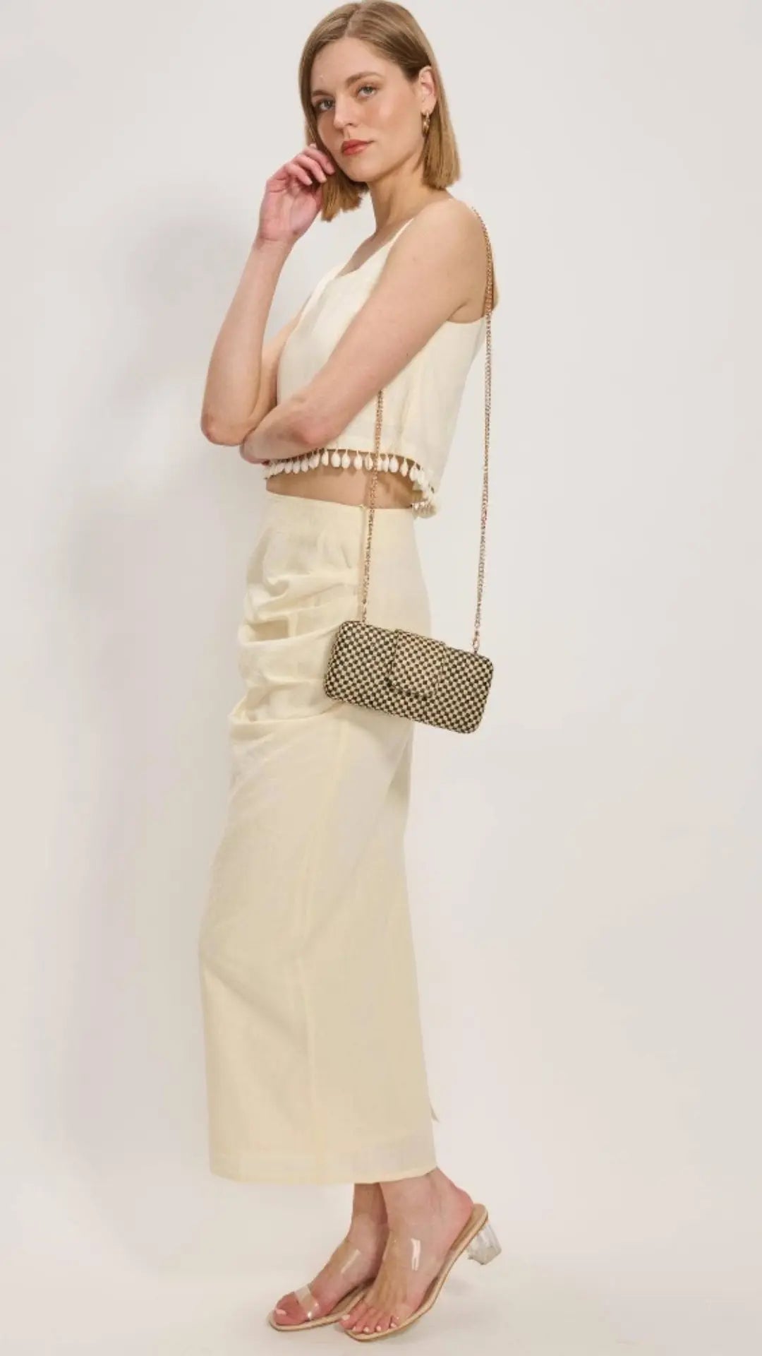 The Checkmate Chain Clutch - U Pretty Things