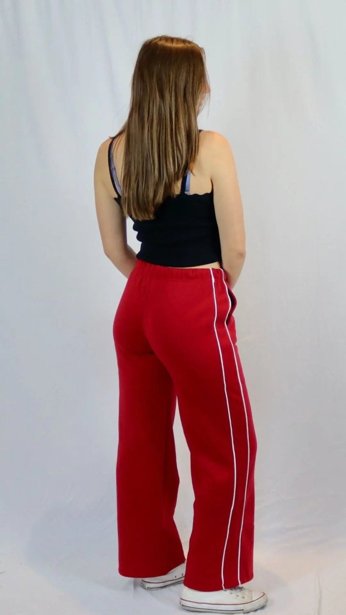 Easy Line Sweatpants - Red - U Pretty Things
