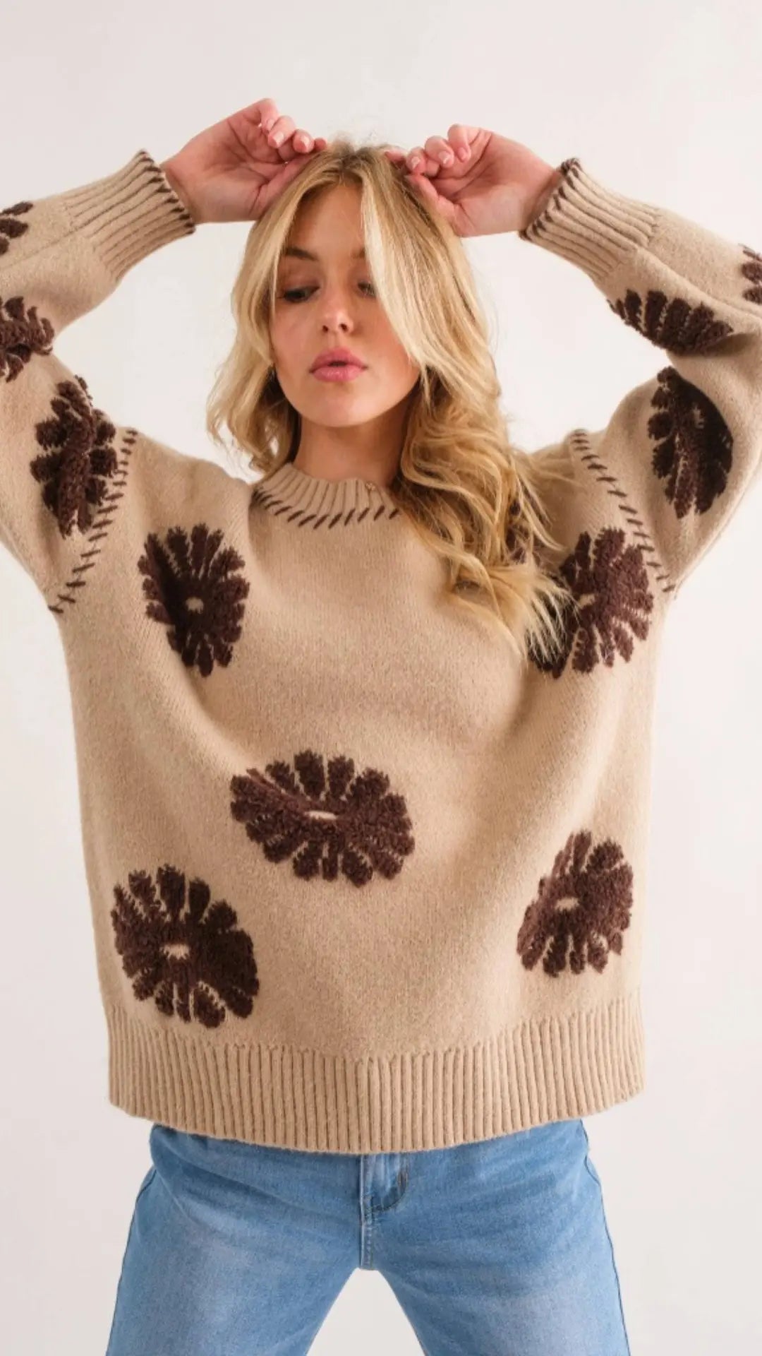 Wildflower Knit Sweater - U Pretty Things