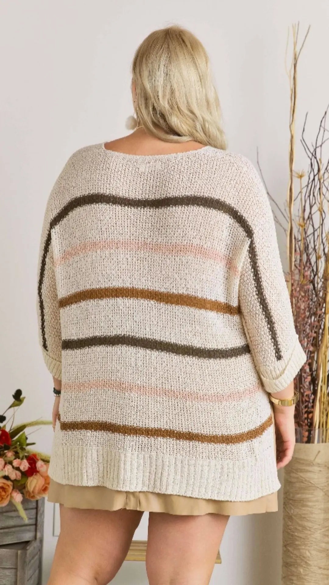 Spring Drift Plus Sweater - U Pretty Things
