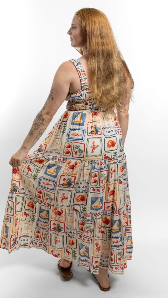 Coastal Postcard Midi - U Pretty Things