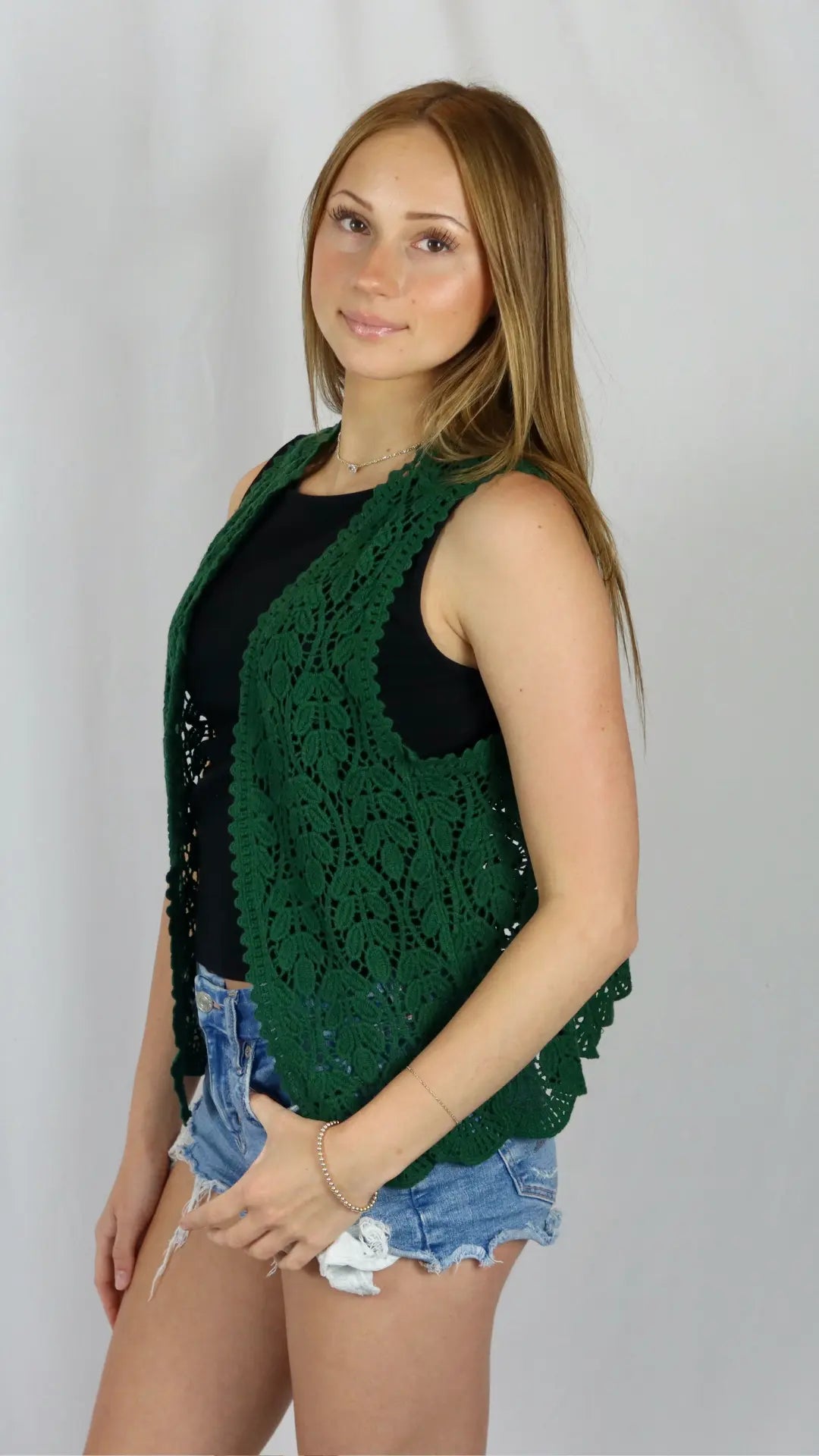 The Garden Edge Vest - U Pretty Things