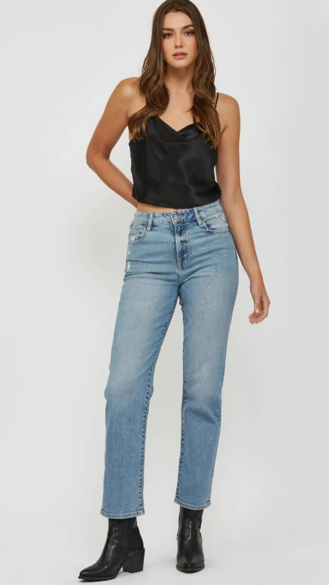 Medium Clean Classic Stretch Straight - U Pretty Things