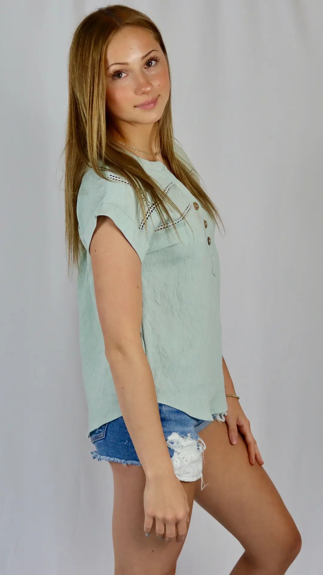 Meadow Mist Top - U Pretty Things