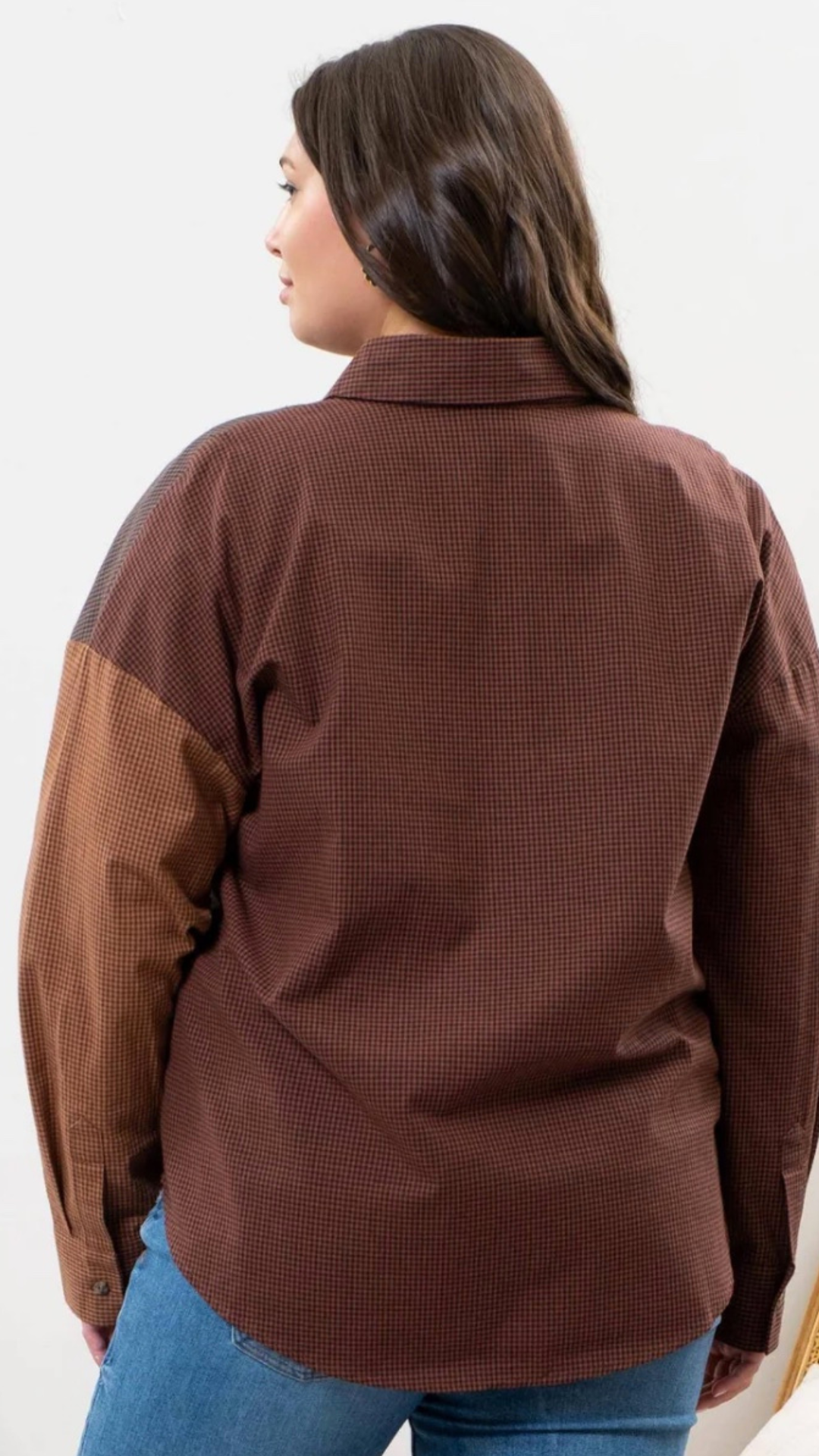 Plus Harvest Blend Button Down