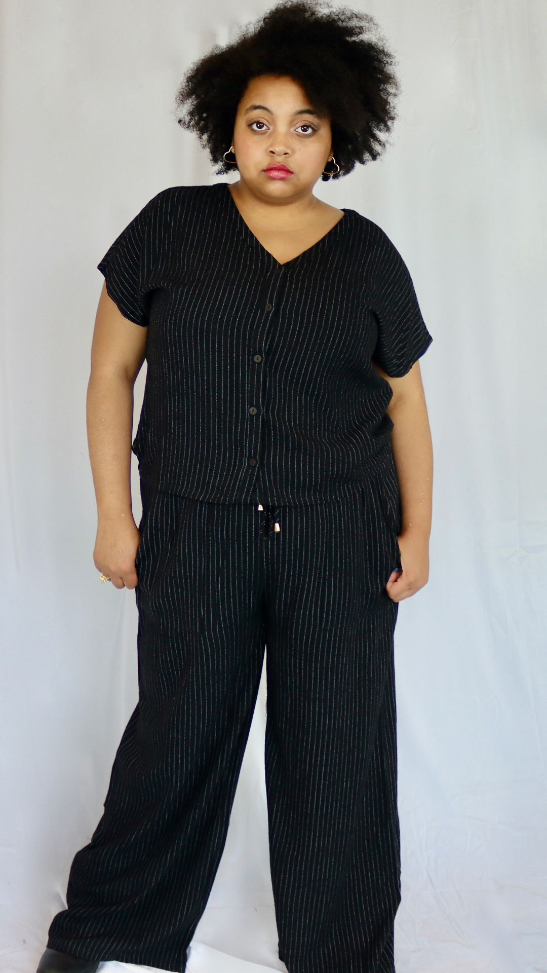 Plus - The Power Stripe Top