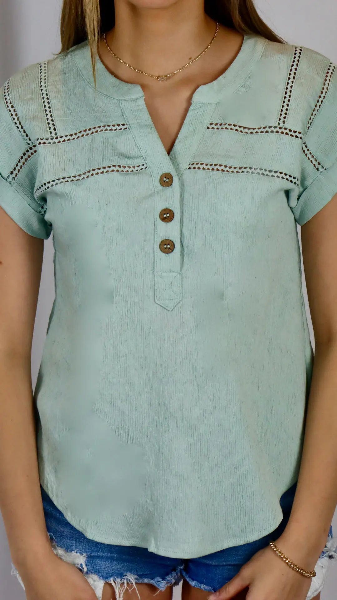 Meadow Mist Top - U Pretty Things