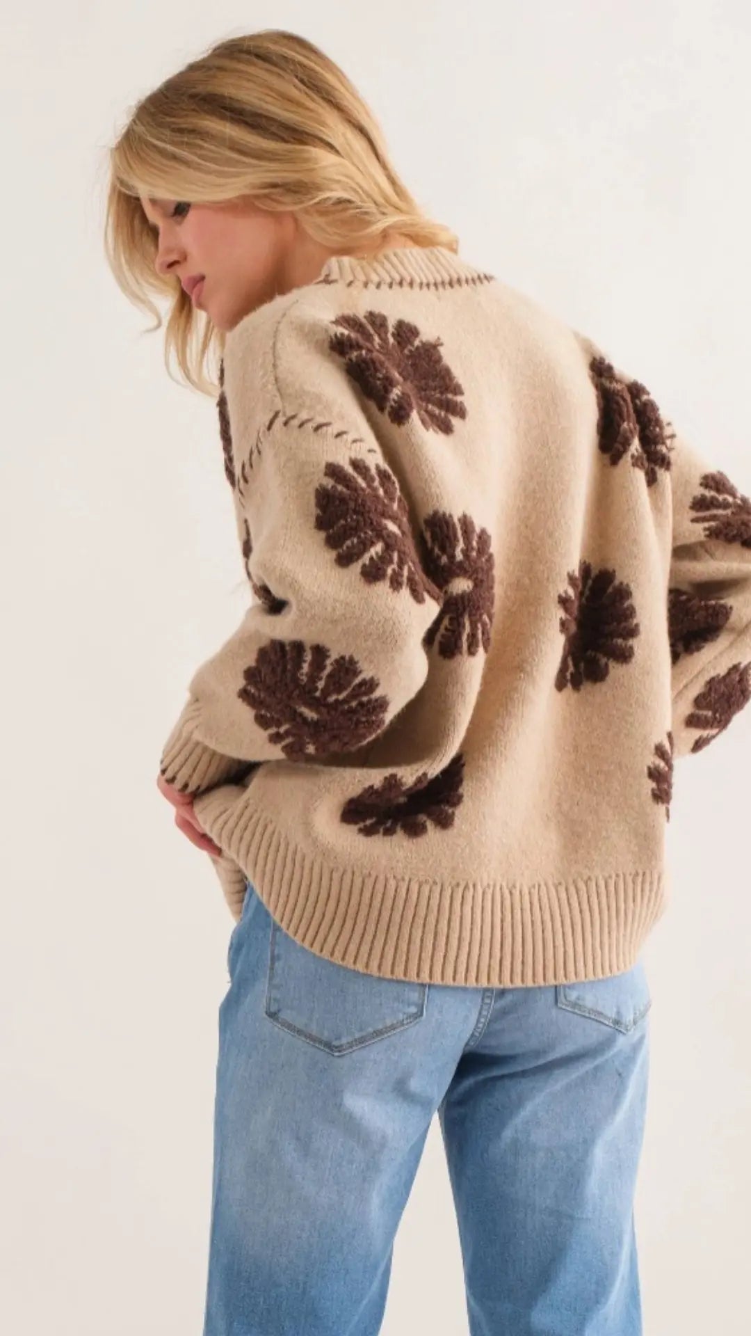Wildflower Knit Sweater - U Pretty Things