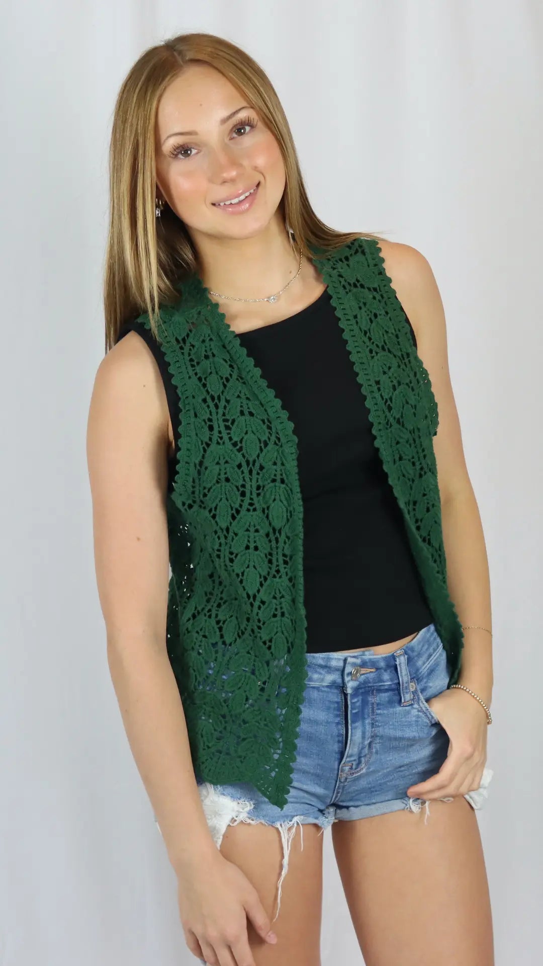 The Garden Edge Vest - U Pretty Things