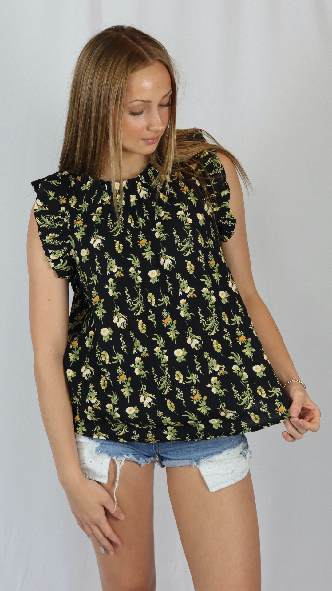 Golden Hour Garden Top