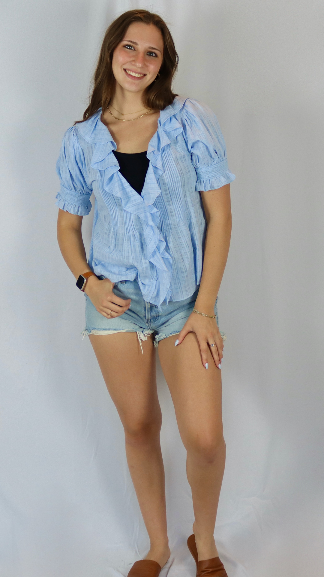 The Sweet Sky Blouse