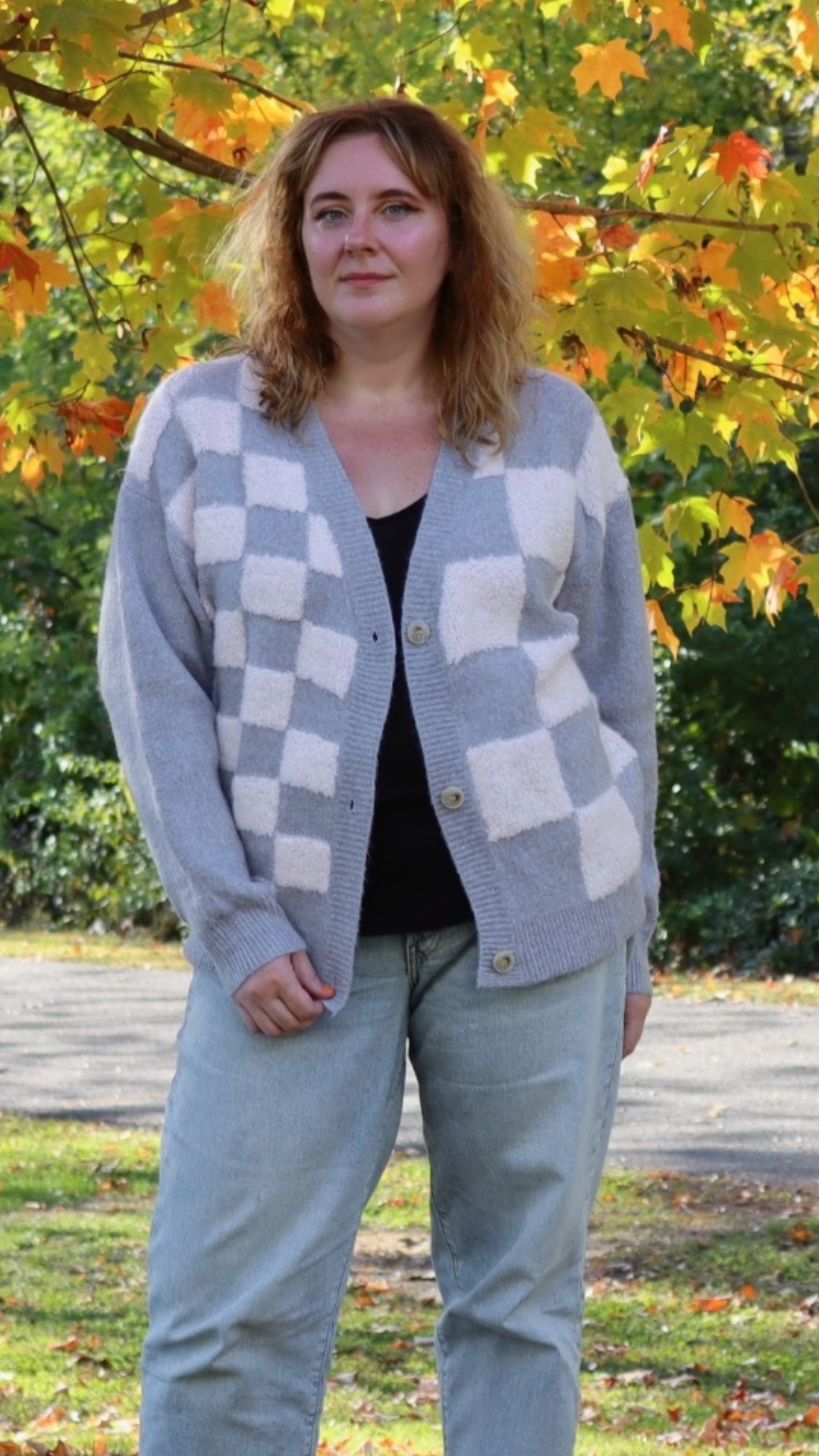 Silver Square Cardigan