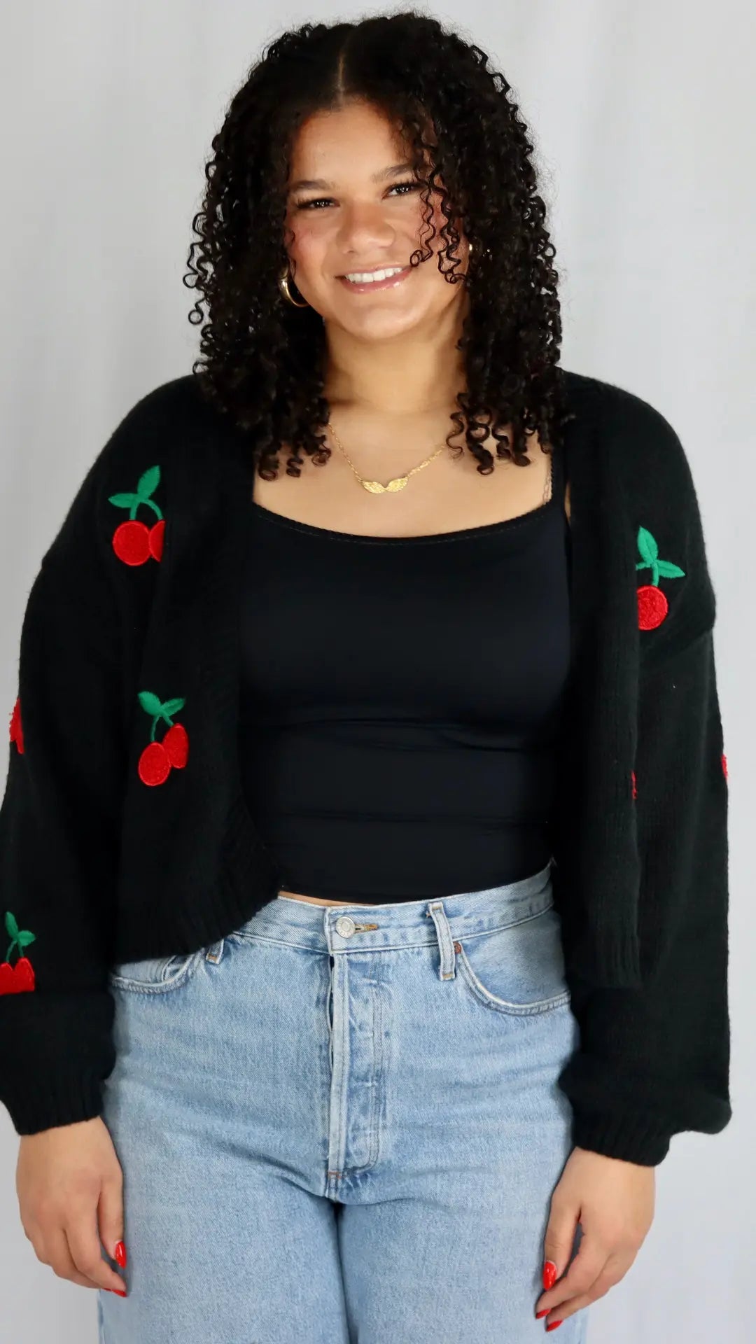 Cherry Bomb Cardigan - U Pretty Things