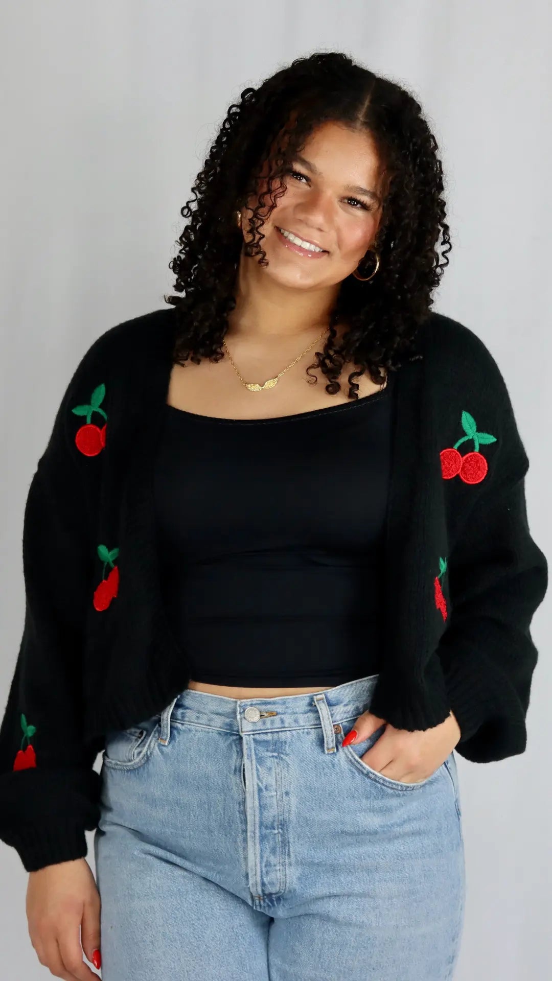 Cherry Bomb Cardigan - U Pretty Things